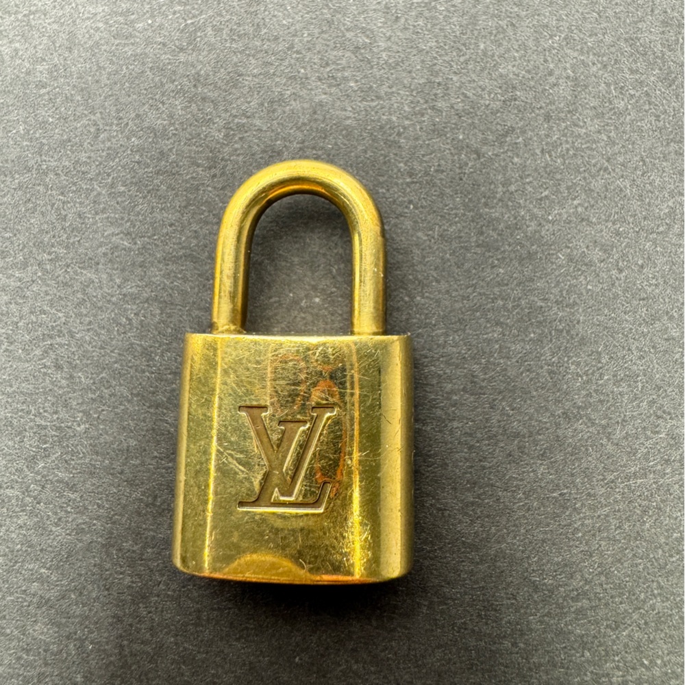 Louis Vuitton 312 Brass Padlock  No Key